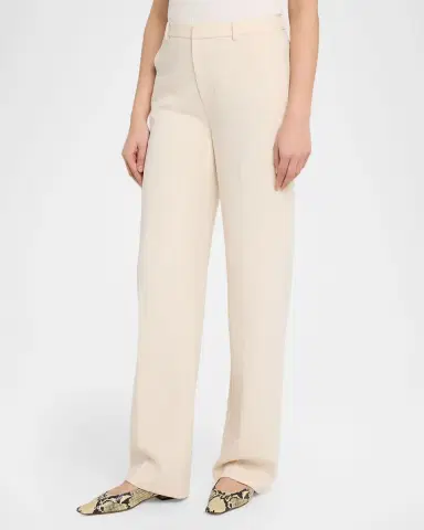 Vince Elsa High-Rise Straight-Leg Trousers | Thumbnail 4 Vince Elsa High-Rise Straight-Leg Trousers | Thumbnail 4