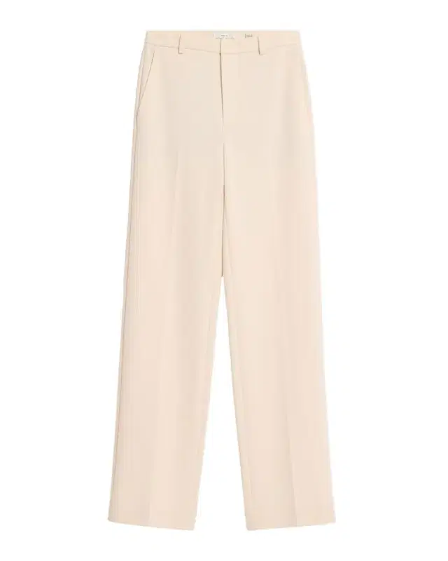 Vince Elsa High-Rise Straight-Leg Trousers