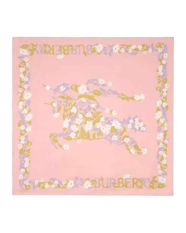 Burberry Floral EKD Silk Scarf