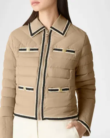 Mackage Petunia Crochet-Trim Down Jacket | Thumbnail 4 Mackage Petunia Crochet-Trim Down Jacket | Thumbnail 4