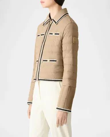 Mackage Petunia Crochet-Trim Down Jacket | Thumbnail 5 Mackage Petunia Crochet-Trim Down Jacket | Thumbnail 5