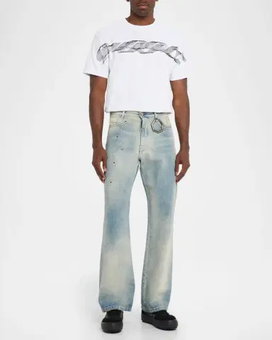Alchemist Men's Studio Embellished Bootcut Jeans | Thumbnail 2 Alchemist Men's Studio Embellished Bootcut Jeans | Thumbnail 2