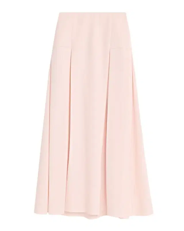 Pleat Yoke Maxi Skirt