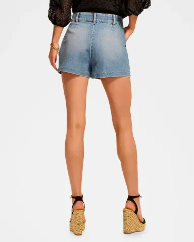 Ramy Brook Hilary High-Rise Denim Shorts | Thumbnail 3 Ramy Brook Hilary High-Rise Denim Shorts | Thumbnail 3