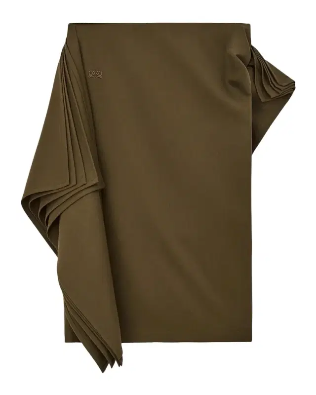 Layered Panel Pencil Skirt