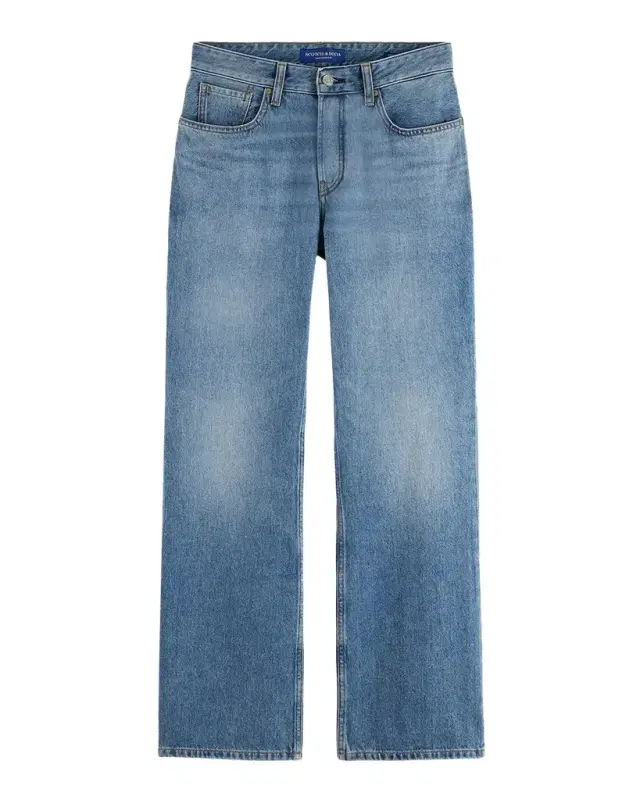 Scotch & Soda The Beat 70's Mid-Rise Straight-Leg Jeans