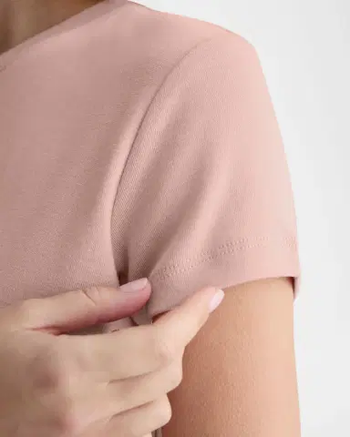 AG Jeans Sadie Crewneck Baby Rib Tee | Thumbnail 4 AG Jeans Sadie Crewneck Baby Rib Tee | Thumbnail 4