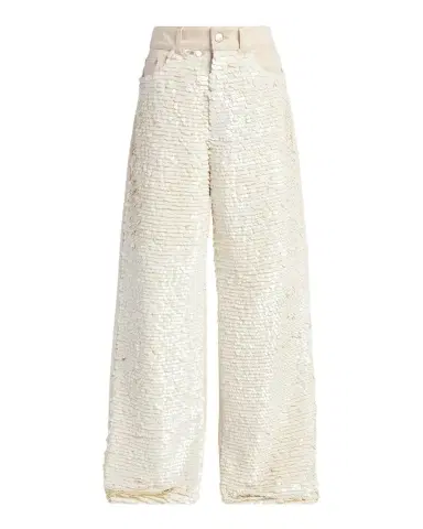 Stella McCartney Opalescence Sequined Straight-Leg Boyfriend Jeans | Thumbnail 1