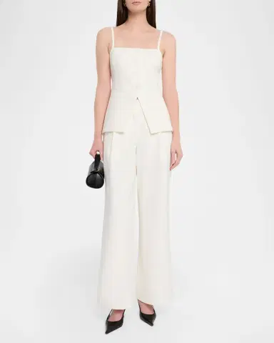 Toccin Solara Pleated Wide-Leg Trousers | Thumbnail 2