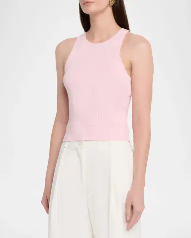 Toccin Avery Ribbed Racerback Tank Top | Thumbnail 4 Toccin Avery Ribbed Racerback Tank Top | Thumbnail 4