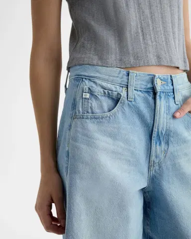 AG Jeans Hattie Wide-Leg Rigid Denim Shorts | Thumbnail 5 AG Jeans Hattie Wide-Leg Rigid Denim Shorts | Thumbnail 5