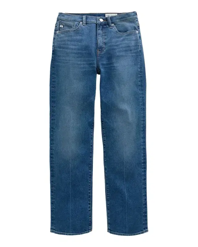 Brinley Straight-Leg Stretch Denim Jeans