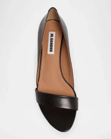 Jil Sander 35mm Leather Wedge Sandals | Thumbnail 6 Jil Sander 35mm Leather Wedge Sandals | Thumbnail 6