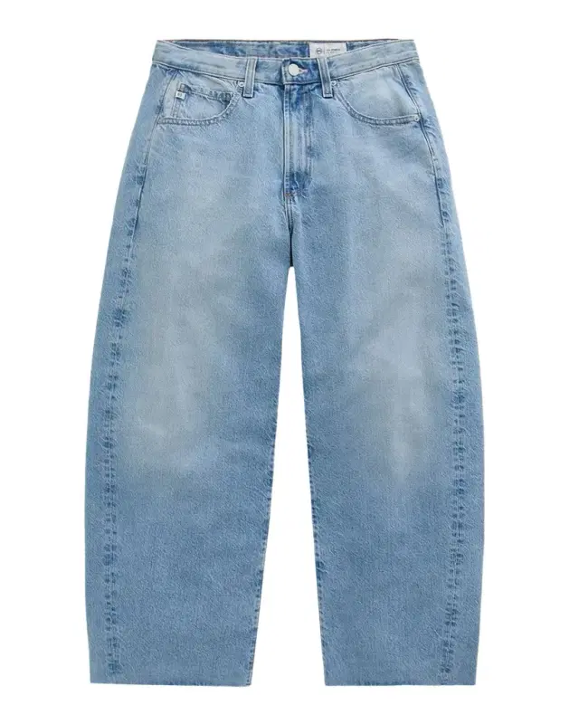 Hattie Cropped Comfort Stretch Barrel Jeans