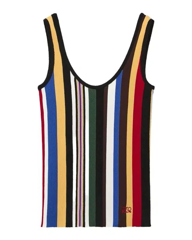 Striped Rib Tank Top