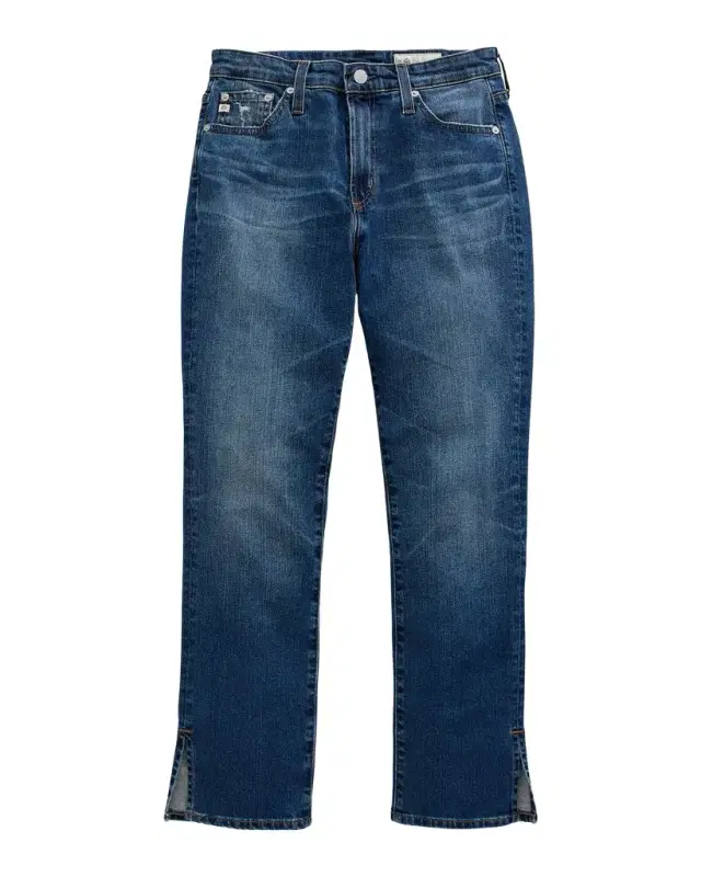 Mari Cropped Stretch Denim Jeans
