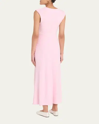 Simkhai Acacia Draped Jersey Midi Dress | Thumbnail 3 Simkhai Acacia Draped Jersey Midi Dress | Thumbnail 3