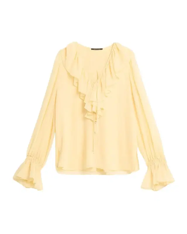 Kobi Halperin Joslyn Ruffle Chiffon Blouse