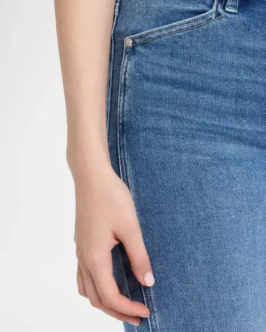 PAIGE Laurel Canyon High-Rise Jeans with Vent | Thumbnail 5 PAIGE Laurel Canyon High-Rise Jeans with Vent | Thumbnail 5