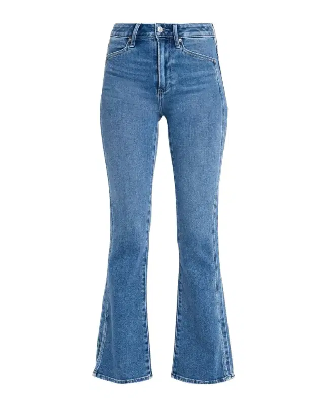 Laurel Canyon High-Rise Jeans with Vent