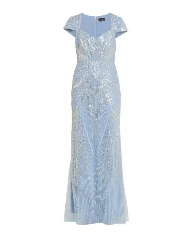 THEIA Zula Beaded Sweetheart Gown | Thumbnail 1