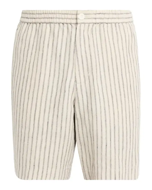 Vince Men 's Ballstone Stripe Hemp Shorts
