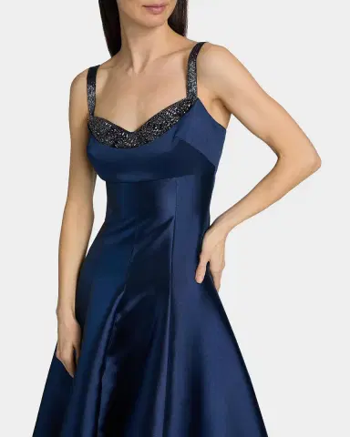 THEIA Alba Beaded Mikado Sweetheart Gown | Thumbnail 5 THEIA Alba Beaded Mikado Sweetheart Gown | Thumbnail 5