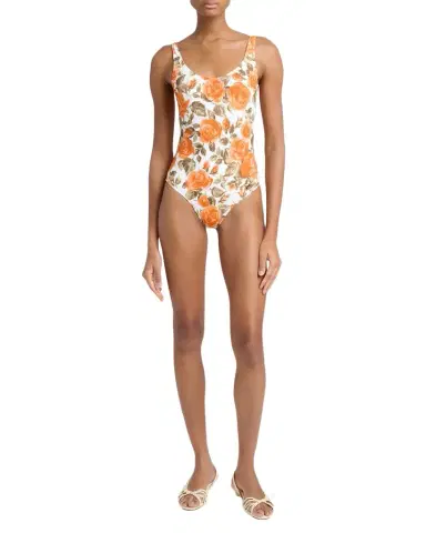 Chloé Floral Bow One-Piece Swimsuit | Thumbnail 1 Chloé Floral Bow One-Piece Swimsuit | Thumbnail 1