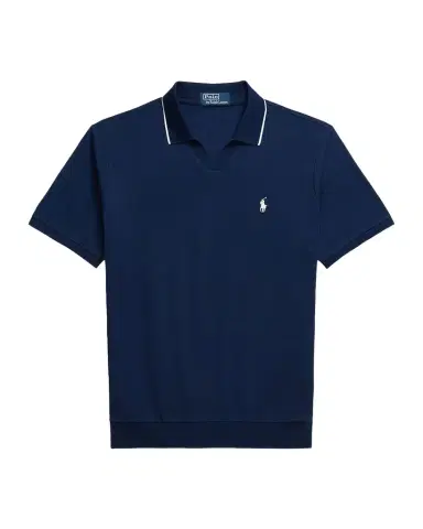 Polo Ralph Lauren Men's Cotton Jacquard Pique Short-Sleeve Polo Shirt | Thumbnail 1 Polo Ralph Lauren Men's Cotton Jacquard Pique Short-Sleeve Polo Shirt | Thumbnail 1