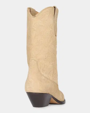 Isabel Marant Duerto Embossed Suede Cowboy Boots | Thumbnail 2 Isabel Marant Duerto Embossed Suede Cowboy Boots | Thumbnail 2