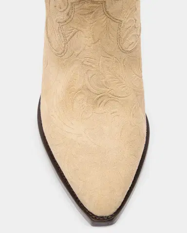 Isabel Marant Duerto Embossed Suede Cowboy Boots | Thumbnail 3 Isabel Marant Duerto Embossed Suede Cowboy Boots | Thumbnail 3