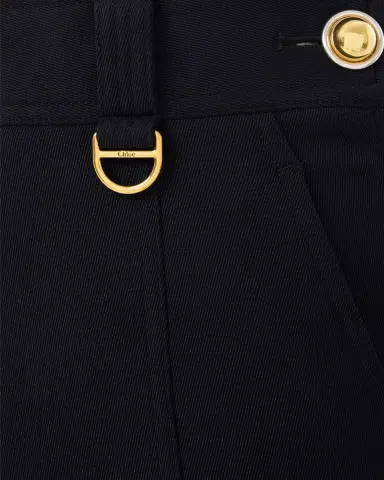 Chloé Stretch Knit High-Waisted Fitted Trousers | Thumbnail 5