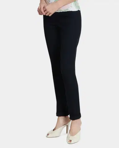 Chloé Stretch Knit High-Waisted Fitted Trousers | Thumbnail 6