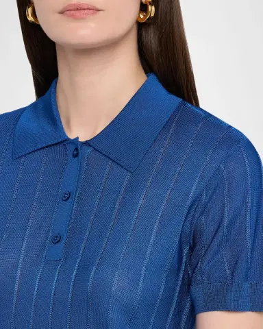 FRAME The Ribbed Polo | Thumbnail 4