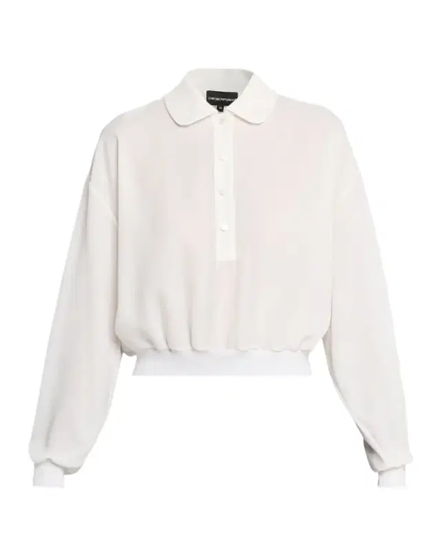 Button-Down Cotton Blouse
