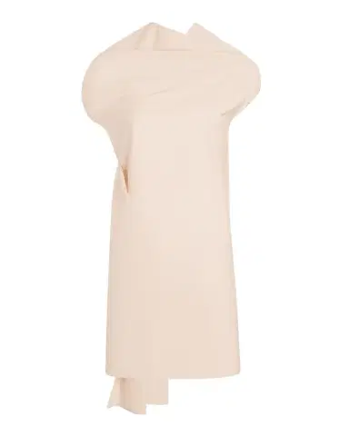 Khaite Tatia Draped Cotton Cap-Sleeve Mini Dress | Thumbnail 1