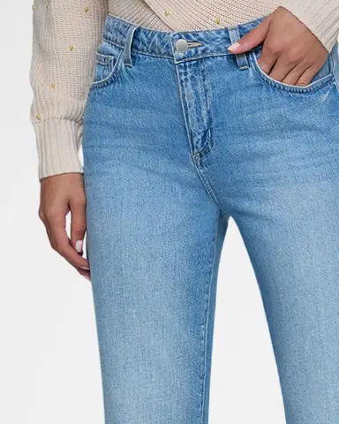 L'Agence Wanda High-Rise Cropped Wide Jeans | Thumbnail 5 L'Agence Wanda High-Rise Cropped Wide Jeans | Thumbnail 5