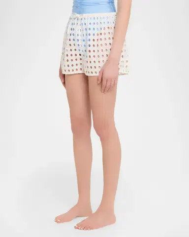 Solid and Striped The Remi Embroidered Shorts | Thumbnail 4 Solid and Striped The Remi Embroidered Shorts | Thumbnail 4