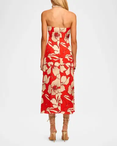 Ramy Brook Kamilla Strapless Floral Slip Dress | Thumbnail 2 Ramy Brook Kamilla Strapless Floral Slip Dress | Thumbnail 2