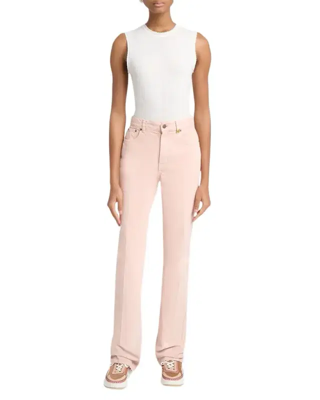 Pointelle Wool Sleeveless Top