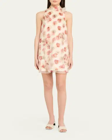 Cinq à Sept Sleeveless Floating Poplin Mini Dress | Thumbnail 2 Cinq à Sept Sleeveless Floating Poplin Mini Dress | Thumbnail 2