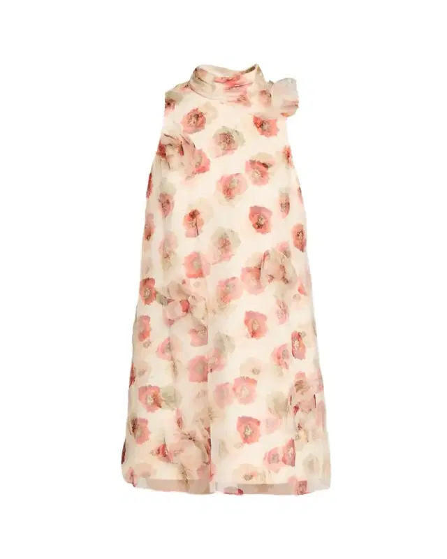 Cinq a Sept Sleeveless Floating Poplin Mini Dress