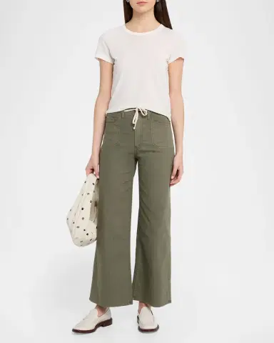 PAIGE Ari Wide-Leg Drawstring Utility Jeans | Thumbnail 2 PAIGE Ari Wide-Leg Drawstring Utility Jeans | Thumbnail 2
