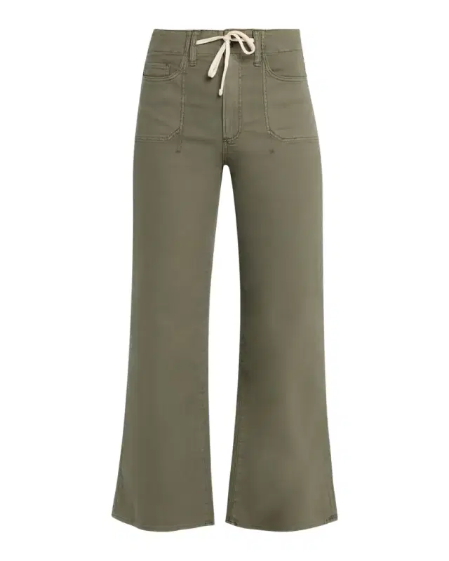 Ari Wide-Leg Drawstring Utility Jeans