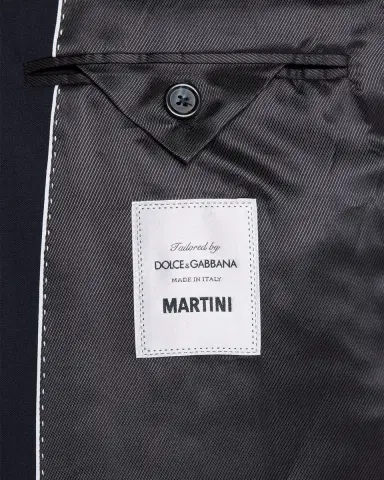 Dolce & Gabbana Men's Wool Martini-Fit Two-Piece Suit | Thumbnail 6 Dolce & Gabbana Men's Wool Martini-Fit Two-Piece Suit | Thumbnail 6