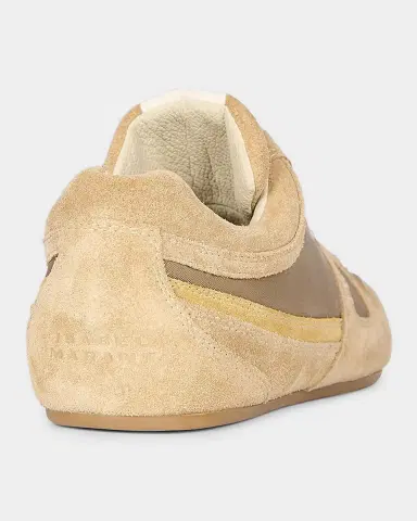 Isabel Marant Senny Canvas and Suede Low-Top Sneakers | Thumbnail 2 Isabel Marant Senny Canvas and Suede Low-Top Sneakers | Thumbnail 2