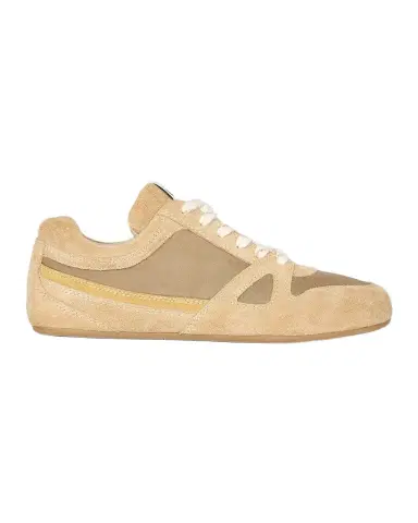 Isabel Marant Senny Canvas and Suede Low-Top Sneakers | Thumbnail 1 Isabel Marant Senny Canvas and Suede Low-Top Sneakers | Thumbnail 1