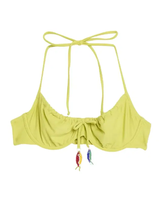 Solid and Striped The Lolita Halter Bikini Top