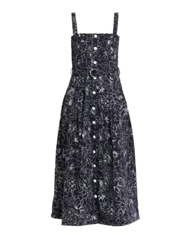 Cinq à Sept Branwen Garden Doodle Midi Dress | Thumbnail 1
