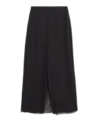 Emporio Armani Layered Straight-Leg Georgette Culottes | Thumbnail 1 Emporio Armani Layered Straight-Leg Georgette Culottes | Thumbnail 1